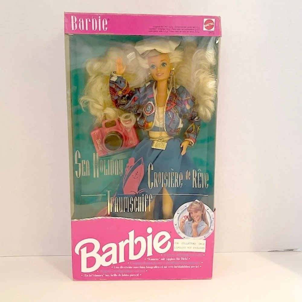 1992 Mattel‎ Sea Holiday Cruise Barbie Doll Foreign International Edition #5471